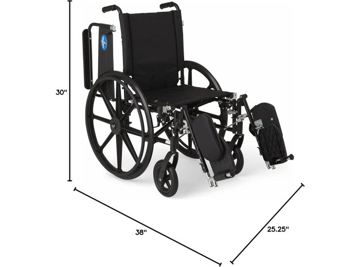 Medline Premium UltraLightweight Wheelchair