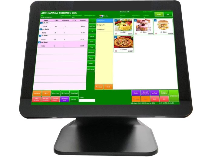 Touchscreen POS System