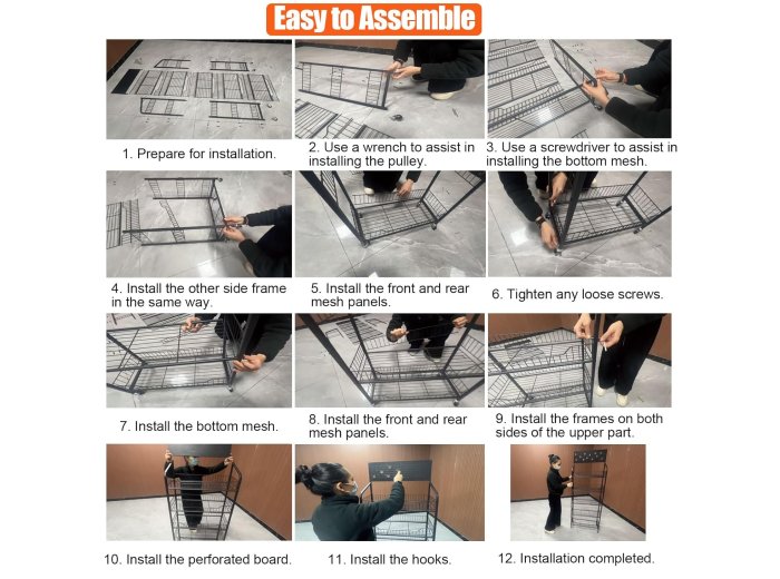 Modern Floor Display Rack, 66 in.