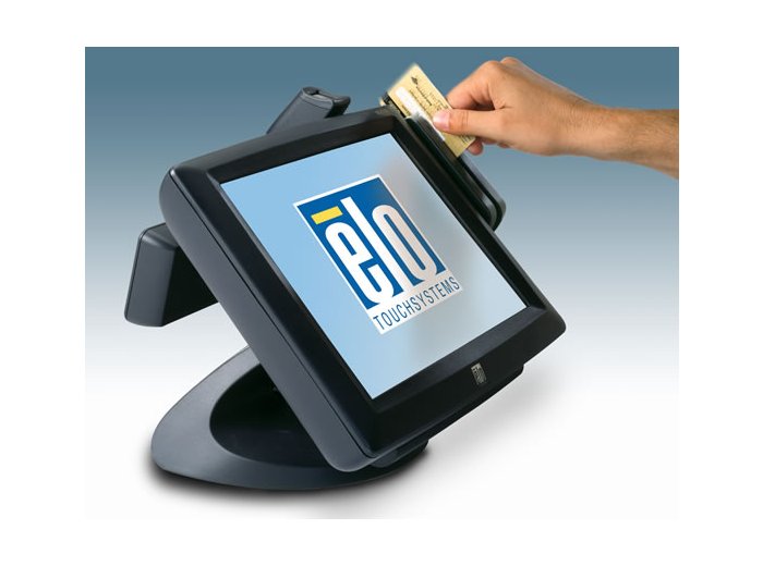15- Inch POS Touch Screen Monitor With Card Reader