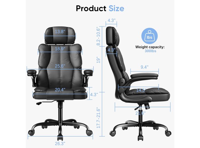 Executive Chair With Headrest