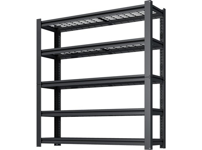 Steel Storage Shelves, 65 x 55 in.