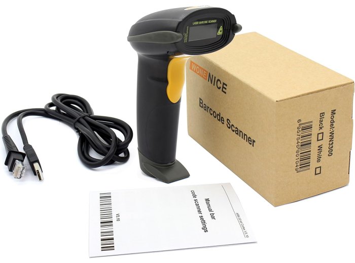 Handheld Laser Barcode Scanner