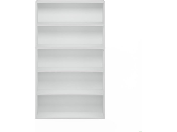 White Bookshelf, 35 x 77 in.