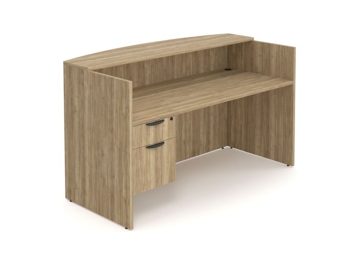 Reception Desk, 71 x 42 in.