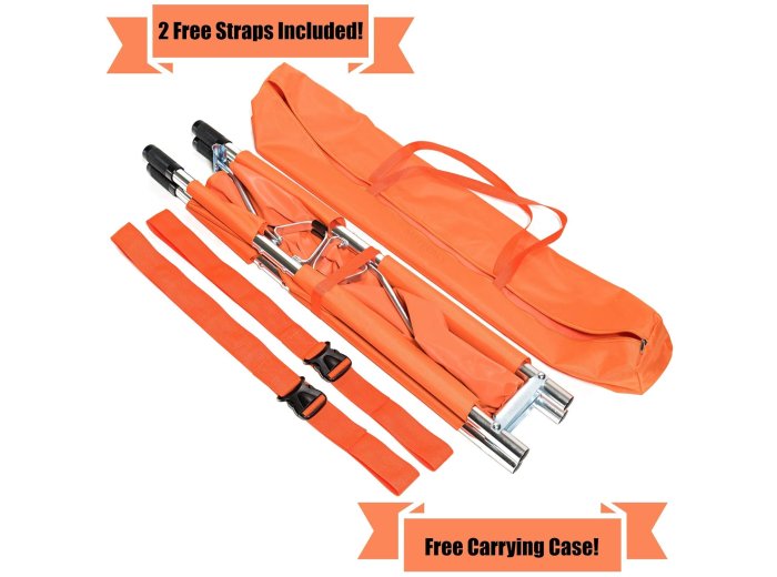 Aluminum Alloy Gurney Stretcher with Heavy Duty
