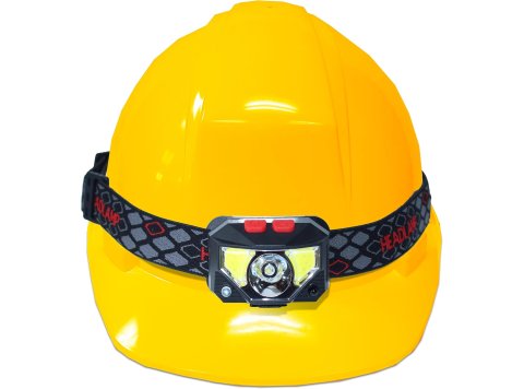Hardhat with 300 Lumen LED Light