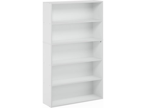White Bookshelf, 35 x 77 in.