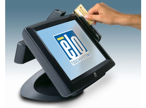 15- Inch POS Touch Screen Monitor With Card Reader