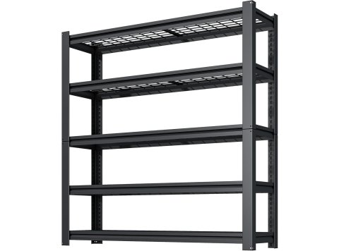 Steel Storage Shelves, 65 x 55 in.