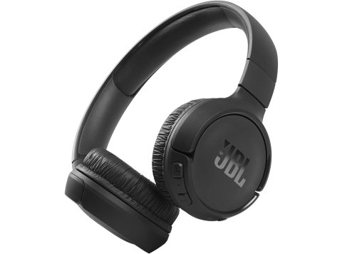 JBL Tune 510BT - Bluetooth headphones with up to 40 hours battery, microphone for call, foldable and comfortable, Android and iOs compatible (Black)