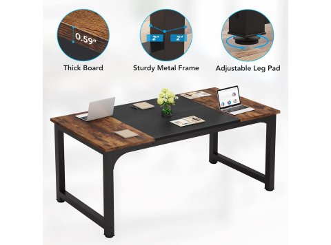 Wooden Office Desk, 60 x 29 x 30 in.