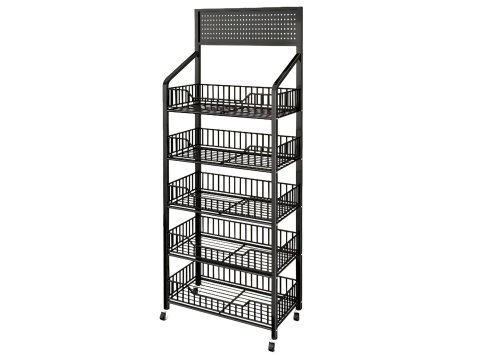 Modern Floor Display Rack, 66 in.