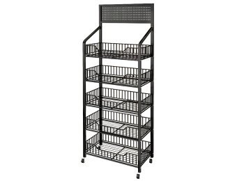 Modern Floor Display Rack, 66 in.
