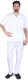 Men’s White Scrub Set