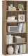 Wooden Storage Cabinet, Bookshelf, 72 in.