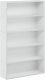 White Bookshelf, 35 x 77 in.