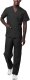 Classic V-Neck Top & Drawstring Pants Scrub Set