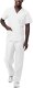 Classic V-Neck Top & Drawstring Pants Scrub Set
