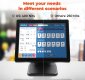 17-inch POS Touch Screen Monitor with Card Reader