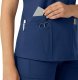 Women’s 5-Pocket V-neck Fashion Scrub Top