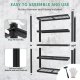 Steel Storage Shelves, 65 x 55 in.