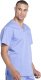 Men’s Basic V-neck, 1-Pocket Light Blue Scrub Top