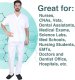 Men’s White Scrub Set